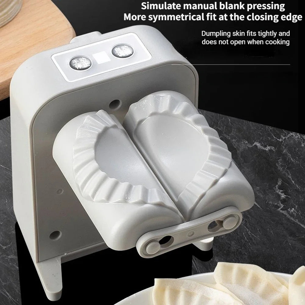Máquina eléctrica automática para hacer empanadillas, molde para empanadillas, prensado de piel, empanadillas eléctricas, raviolis, accesorios de cocina