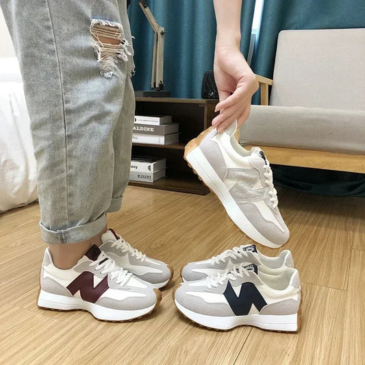 Zapatos deportivos transpirables para mujer, zapatos casuales de verano 2025 con suela gruesa vulcanizados, zapatos de diseñador para caminar, zapatos de moda para mujer