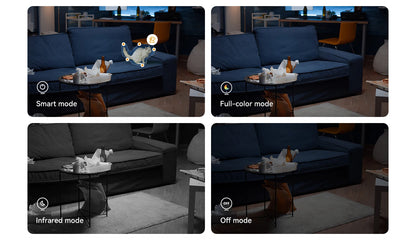 Cámara de seguridad IMOU Cell PT Lite de 3 MP con batería, paneles solares, visión nocturna a color, protección Wi-Fi y protección para exteriores.
