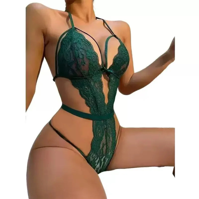 Ropa interior sexy y seductora Lencería sexy para mujer Bodys enteros Lencería erótica Conjuntos de mujer Lencería femenina
