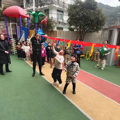 Juego al aire libre Entrenamiento sensorial Salto para niños Juegos de jardín de infantes Recoger estrellas Actividades para padres e hijos Juego multijugador al aire libre para niños