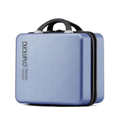 Maletas de viaje de cabina de 12/14/16 pulgadas, tamaño pequeño, estuches de maquillaje para mujer, maletín para hombre con cerradura TSA, equipaje de mano para caja de viaje