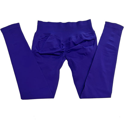 Leggings deportivas sin logo para mujer, efecto push-up, cintura baja, sin costuras, para gimnasio, yoga y entrenamiento.