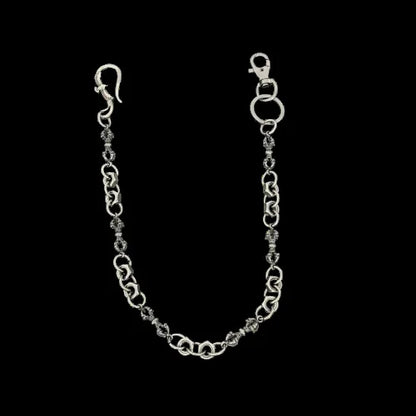 Cadenas para pantalones de hombre, cadena para pantalones, cinturón de mezclilla, cadena para billetera de motociclista, dije de águila para hombres, accesorios de hip hop, punk, gótico pesado