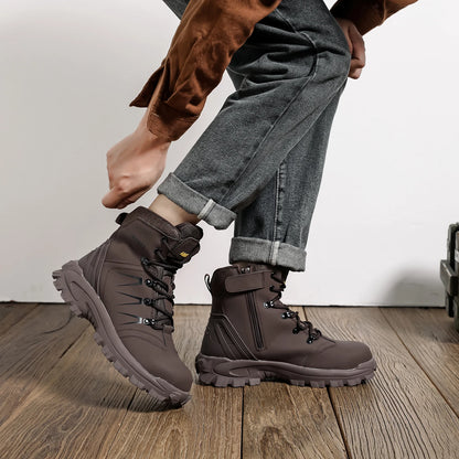 Zapatos de seguridad para el trabajo para hombres, zapatillas ligeras de trabajo protectoras, zapatos ligeros, zapatos transpirables, zapatos de trabajo antiperforación.