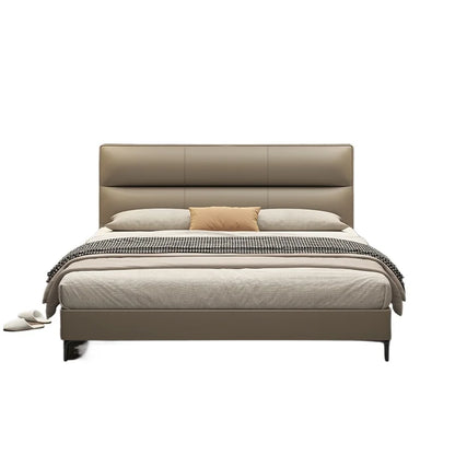 Cabecero de cama doble de lujo, impermeable, moderno y económico, con marcos para camas matrimoniales, muebles para el hogar.