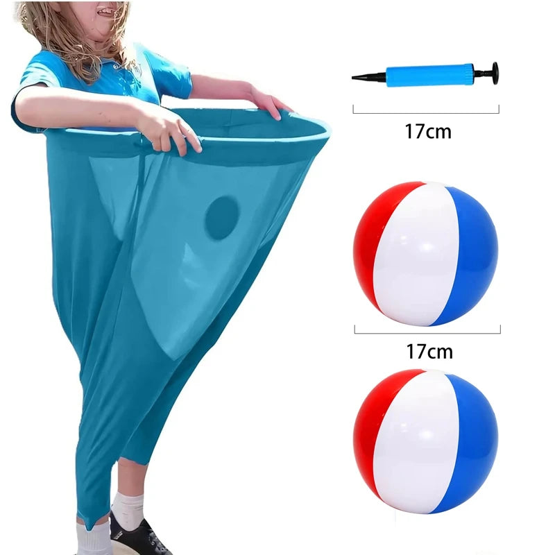 Conos marcadores para juegos de patio "Granny Pants", juegos de patio, juego de reunión familiar, juego gigante para exteriores, kit de juegos recreativos de lanzamiento