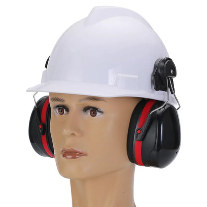 Orejeras antirruido de alta calidad para casco de seguridad, protección auditiva para carpintería, aeropuertos y fábricas.
