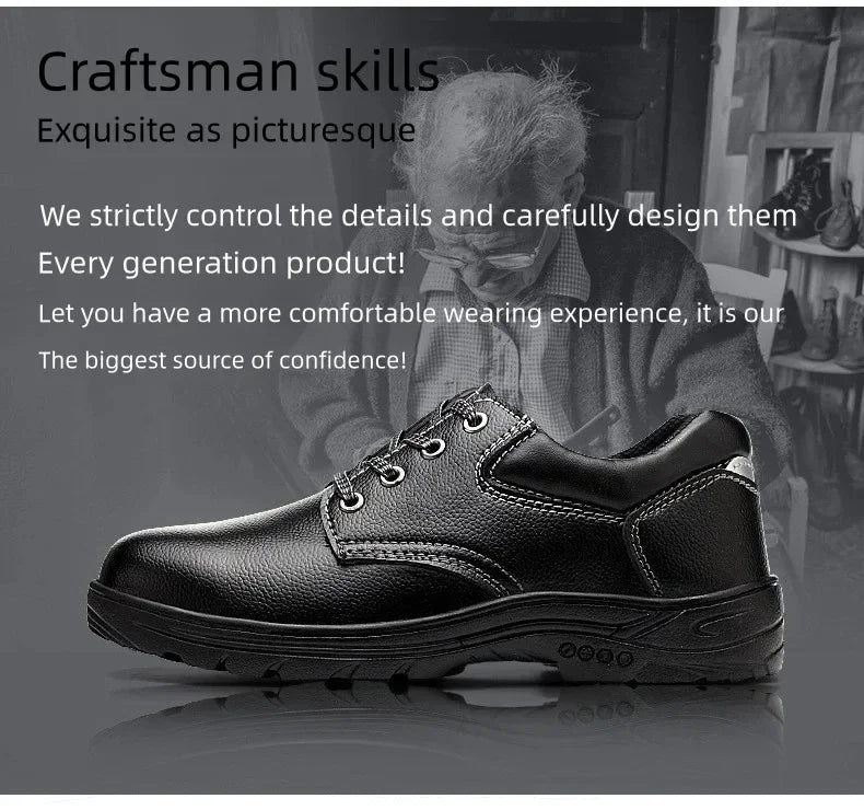 Calzado de seguridad para hombre y mujer. Antiimpactos, resistente a pinchazos, cómodo, antideslizante, resistente al desgaste, con control de olores. Ideal para la construcción y el trabajo.