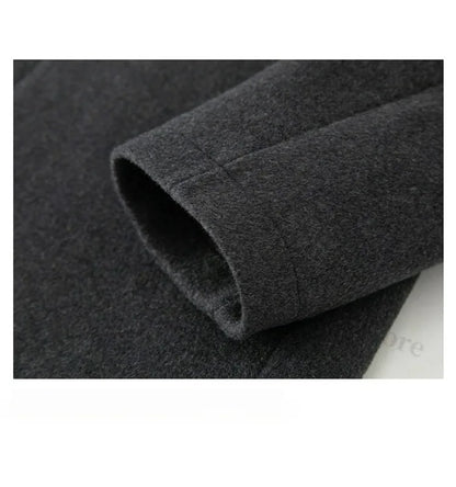 Chaqueta de lana para hombre Maxbarley, estilo moderno, con solapa, ideal para actividades al aire libre, oficina, parka gruesa y cálida, estilo casual y elegante, ligera, perfecta para el invierno.