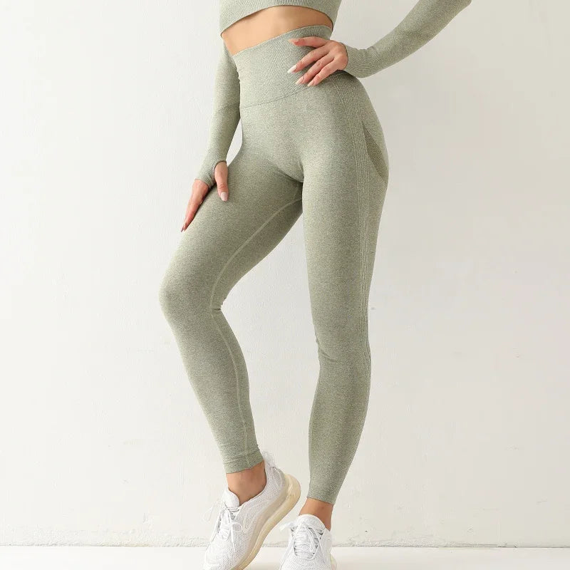 Mallas sin costuras para mujer, leggings push up para entrenamiento, pantalones de yoga, cintura alta elástica, ropa deportiva para gimnasio, ropa deportiva para ciclismo, pantalones deportivos.