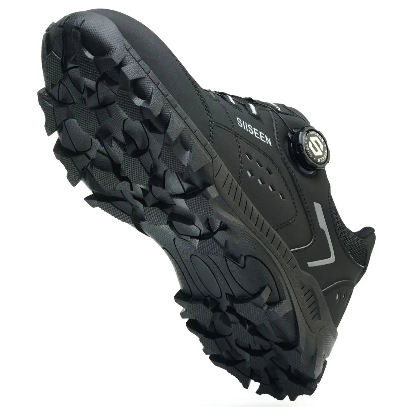 Botas de seguridad con puntera de acero para hombre - Calzado de trabajo resistente a perforaciones, antideslizante y duradero para la construcción y uso industrial en exteriores.