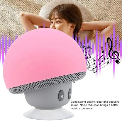 Altavoz Bluetooth inalámbrico de alta calidad con subwoofer de alcance inalámbrico de 9 metros con ventosa, apto para ciclismo, picnic y exteriores.