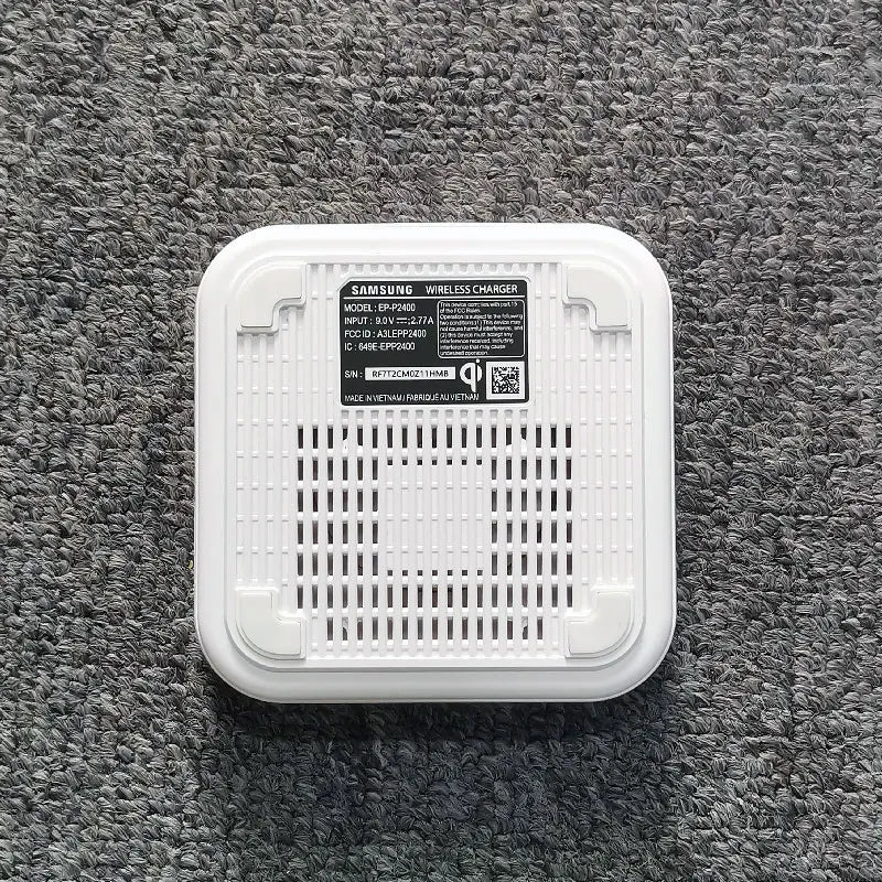 Base de carga inalámbrica rápida Samsung de 15 W para Galaxy S20 S21 S22 S23 S24 S8 S9 S10 Plus Note 20 Ultra 9 8 Z Flip Fold 6 5 4 3 2