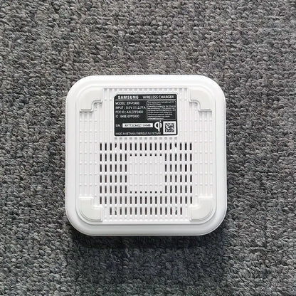 Base de carga inalámbrica rápida Samsung de 15 W para Galaxy S20 S21 S22 S23 S24 S8 S9 S10 Plus Note 20 Ultra 9 8 Z Flip Fold 6 5 4 3 2