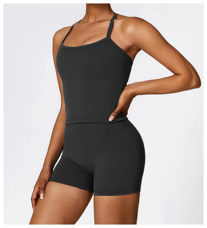 2PCS Seamless Yoga Set Women Workout Set Sportswear Gym Clothing Fitness Long Sleeve Crop Top High Waist Leggings Sports Suits