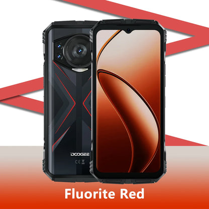 Smartphone robusto DOOGEE S118 de 8 GB y 512 GB, pantalla FHD+ de 6,58", Helio G99, cámara IA de 50 MP, 10800 mAh, Android 14, NFC, 4G.