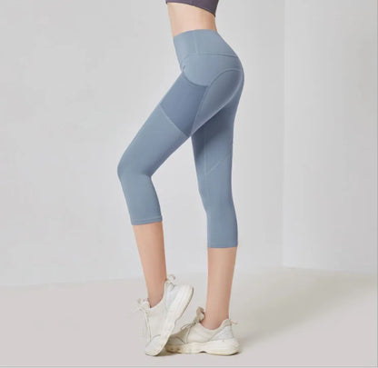 Leggings deportivos de cintura alta con bolsillos, ideales para fitness, correr y hacer ejercicio. Nuevos modelos 2023. Pantalones deportivos de secado rápido para mujer. Perfectos para entrenar y hacer yoga.