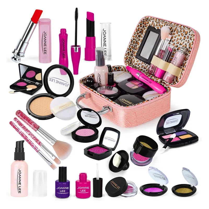 Juguetes para niñas, simulación de cosméticos para bebés, juegos de maquillaje, juguetes de maquillaje de imitación, juguetes para niños, princesas, cosméticos de belleza para niñas, juguetes.