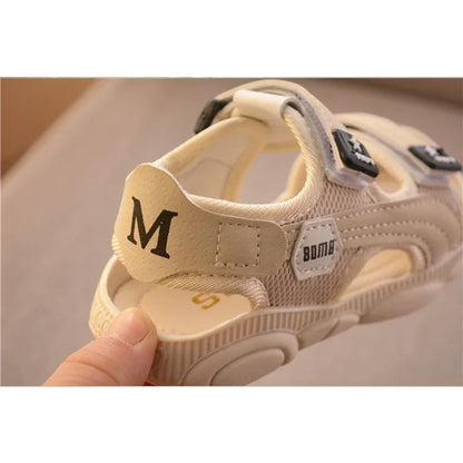 Sandalias descalzas de verano para niños, zapatos de playa de suela suave, protección antipatadas, sandalias funcionales para niños pequeños