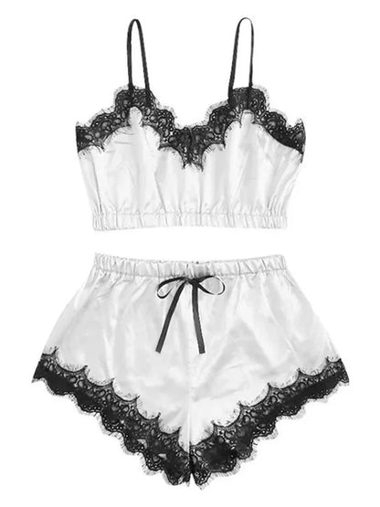 Conjunto de lencería erótica Hot Heart Corset para mujer, de malla transparente con vendajes cruzados y diseño calado, incluye muñequera.