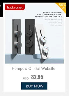 Adaptador de enchufe para electrodomésticos inteligentes Herepow Thailand, enchufe de pared USB doble estándar americano tipo C de 3,1 A con carga rápida.