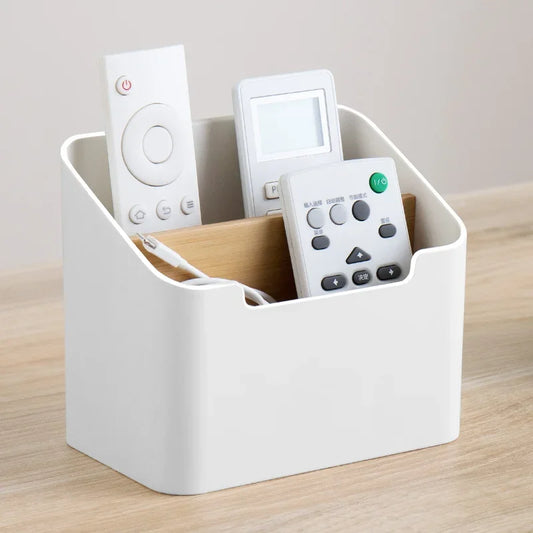 Caja de almacenamiento multifunción para TV, aire acondicionado, control remoto, organizador, práctica caja de pañuelos, caja de almacenamiento de cosméticos para el hogar
