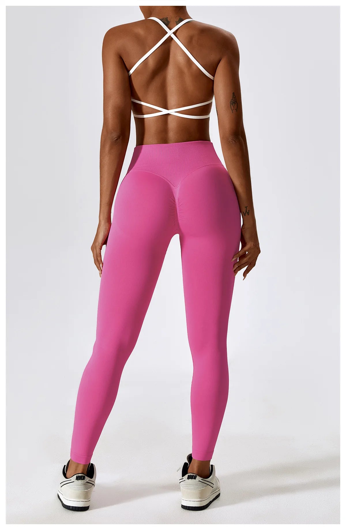 Leggings de yoga de alta calidad Hearuisavy para mujer, ideales para fitness al aire libre y gimnasio. Leggings transpirables para entrenamiento, con efecto push-up.