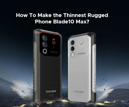 【Brand+】Estreno mundial: DOOGEE Blade10 Max, teléfono resistente con pantalla de 6,56" y 90 Hz, 8 GB de RAM + 256 GB de almacenamiento, cámara trasera de 50 MP, batería de 10300 mAh y carga de 18 W.