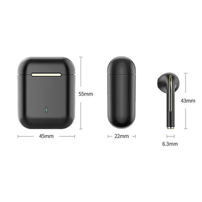 Auriculares inalámbricos Xiaomi J18 TWS intrauditivos con Bluetooth, deportivos, estéreo de alta fidelidad, resistentes al agua y con micrófono