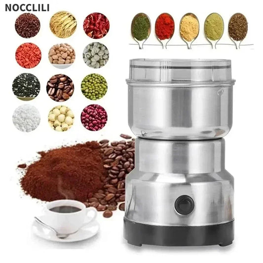Molinillo eléctrico multifuncional para café, cereales, nueces, frijoles, especias y granos. Molinillo ultrafino para alimentos para bebés.
