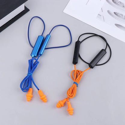 Tapones para los oídos con auriculares Bluetooth para el trabajo, supresión de ruido, protección auditiva, obras de construcción, líneas de producción y lugares ruidosos.