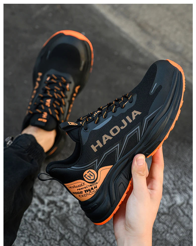 Zapatos de seguridad ligeros para hombre, antirotura, antipinchazos, zapatillas de trabajo, botas de seguridad protectoras, zapatos de trabajo con puntera de acero.