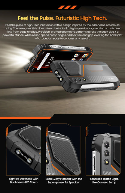 [Estreno mundial] Blackview OSCAL PILOT 1: Teléfono resistente, smartphone de 6 GB y 256 GB, pantalla HD+ de 6,67", batería de 15000 mAh y NFC.