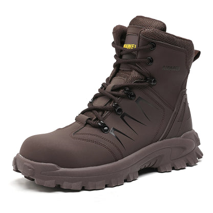 Zapatos de seguridad para el trabajo para hombres, zapatillas ligeras de trabajo protectoras, zapatos ligeros, zapatos transpirables, zapatos de trabajo antiperforación.