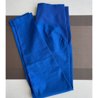 Mallas deportivas para mujer, pantalones de yoga, leggings ajustados sin costuras, suaves, de cintura alta, para gimnasio, entrenamiento, ropa deportiva y fitness.