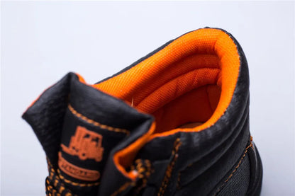 Calzado de trabajo, zapatos de protección, botas de seguridad impermeables para hombre, para construcción, antiperforación y antigolpes.