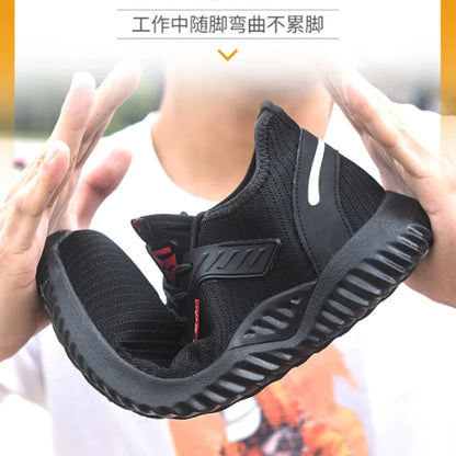 Calzado de protección para hombre, zapatos con puntera de acero, calzado de seguridad, calzado táctico para hombre, zapatillas de moda para hombre y profesionales de la seguridad laboral.