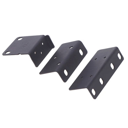 Kit de soportes de montaje en rack con tornillos y orejas de rack metálicas para grabadoras de vídeo en red (NVR) Hikvision 1U/1.5U/2U. Instalación de cámaras.