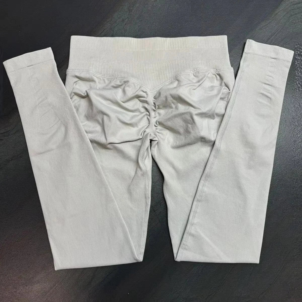 Leggings deportivas sin logo para mujer, efecto push-up, cintura baja, sin costuras, para gimnasio, yoga y entrenamiento.