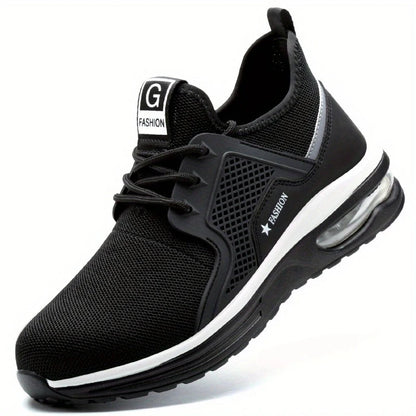 Steel Toe Protective Safety Shoes Men Women Work Sneakers Lightweight Breathable Indestructible Work Shoes Men Safety Boots