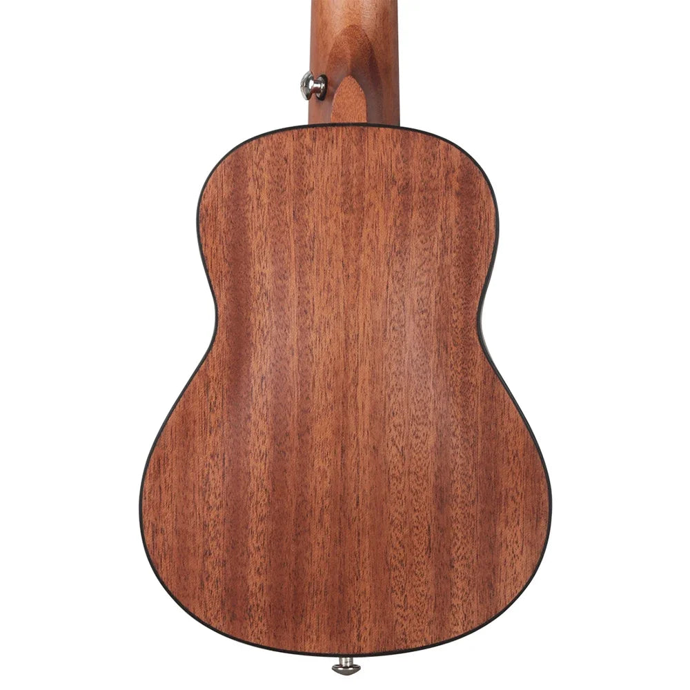 Ukelele hawaiano de 21 pulgadas y 4 cuerdas, mini guitarra de caoba con funda, cuerdas, afinador, cejilla y accesorios para guitarra.