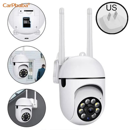 Cámara IP inteligente iCam365 para exteriores, seguridad para el hogar, vigilancia CCTV con WIFI, visión nocturna a color, audio bidireccional HD inalámbrico 1080P