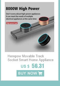 Adaptador de enchufe para electrodomésticos inteligentes Herepow Thailand, enchufe de pared USB doble estándar americano tipo C de 3,1 A con carga rápida.