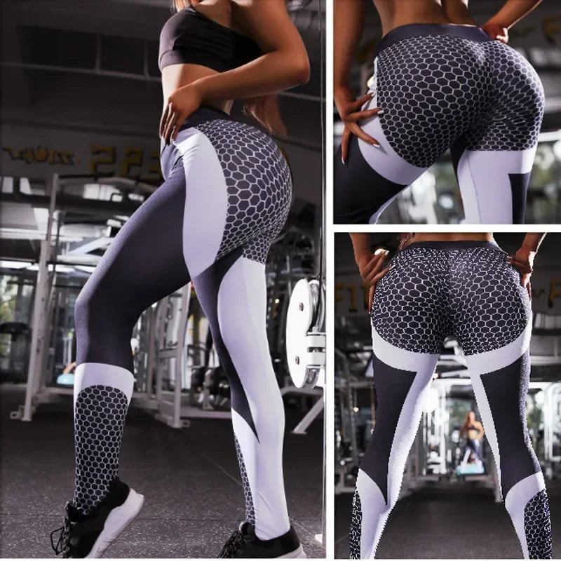 Women Digital Printing Leggings Workout Leggings High Waist Push Up Leggins Mujer Fitness Leggings Women'S Pants