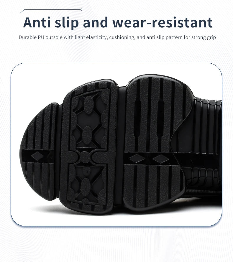 Small Size Rotary Buckle Work Safety Shoes For Men Air Soft Sole Lightweight Protective Work Sneakers Men and Women Shoes