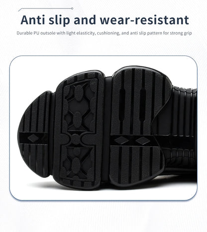 Small Size Rotary Buckle Work Safety Shoes For Men Air Soft Sole Lightweight Protective Work Sneakers Men and Women Shoes