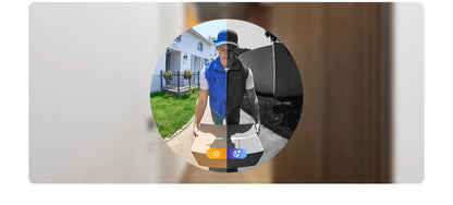 IMOU 4k Video Doorbell 3 with Chime fisheye lens Human Package Detection Rechargeable Battery Two-way Talk Waterproof 360° View