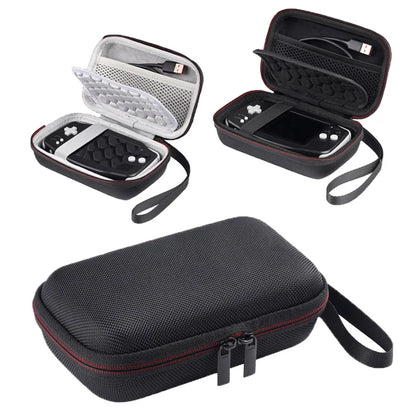 Bolsa de viaje rígida y portátil para la consola de juegos portátil Anbernic RG34XX. Estuche a prueba de golpes. Accesorios para RG34XX.