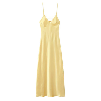 2025 Sexy Party Off Shoulder Dresses Women's Elegant Sleeveless Hollow Out Beach Dress Backless High Street Lady Summer Vestidos
